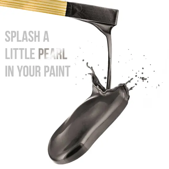 Jewelescent Mica Pearl Pigment Powder, Pewter Grey 3.5 oz (100g) Pouch - Cosmetic Grade, Epoxy Resin Color Pigment, Mica Powder for Resin, Soap, Slime, Candle Dye, Art, Crafts {4}