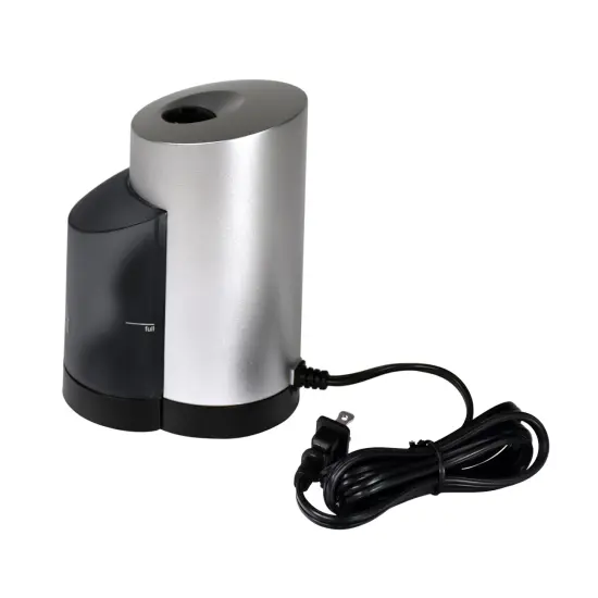School Smart Vertical Electric Pencil Sharpener, 6 x 4 Inches, Black and Gray {3}