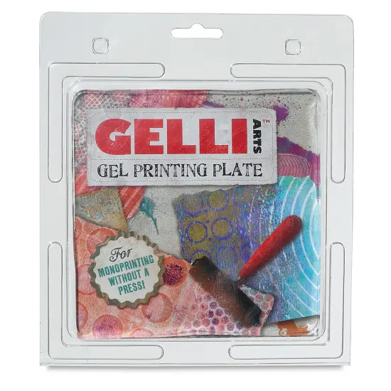 Gelli Arts Gel Printing Plate - 6" x 6" x 3/8", Rectangle {1}