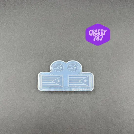 Puerto Rico Bandera Silicone Mold {1}