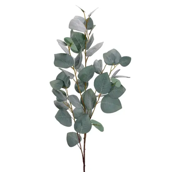 37" Artificial Green Eucalyptus Spray - Faux Greenery Stem (MTF23813) {1}
