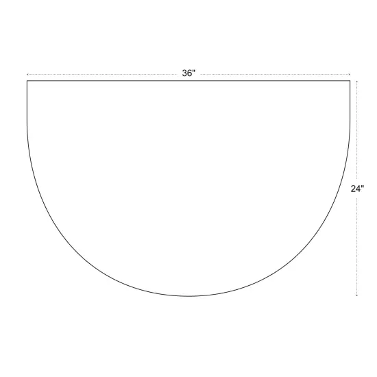 Half round Cursive Welcome Doormat {3}