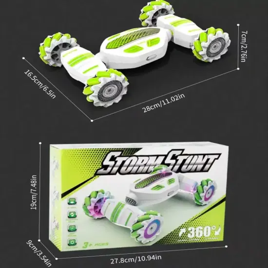 Kitcheniva Off Roader Remote Control Car RC Stunt 4WD Hand Gesture Sensing Toy Gift {3}