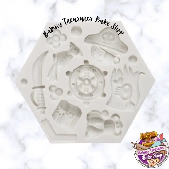 Pirate Themed Silicone Mold {4}