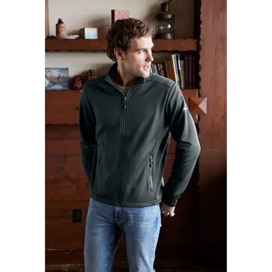 Eddie Bauer&reg; Smooth Mid Layer Fleece Full Zip Iron Gate {4}