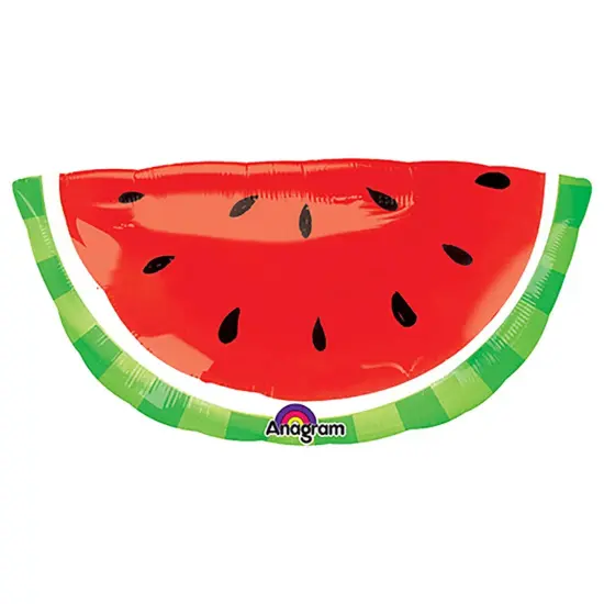 Anagram&reg; 32 Inch Watermelon Foil Balloon {1}
