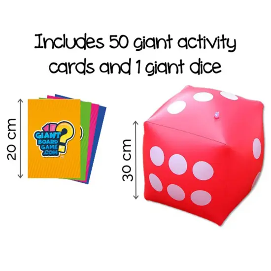 Giant Board Game | Fun Family Game with Jumbo Dice {2}