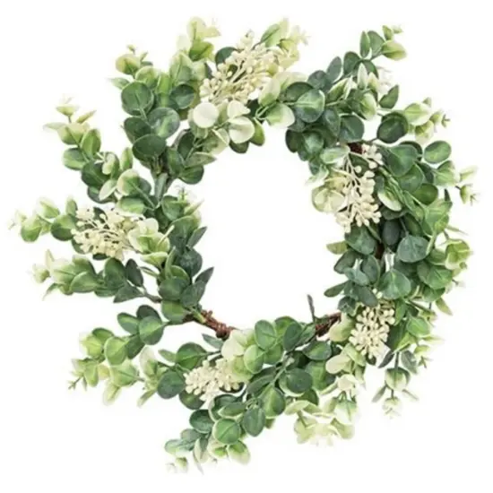 Seeded Baby Eucalyptus Wreath 15" {1}