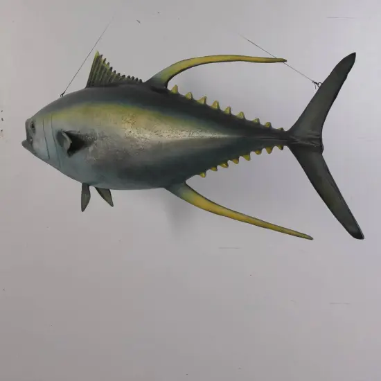 Yellow Fin Tuna Fish Statue {6}