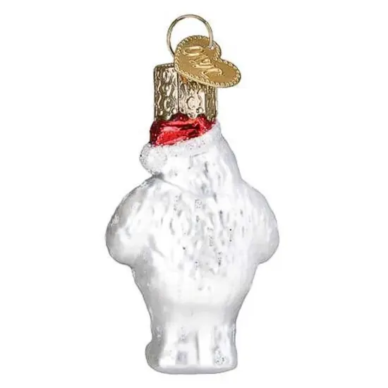 Old World Christmas 2.25 In Mini Bumble Christmas Tree Ornament , Rudolph Red-Nosed Reindeer White {2}