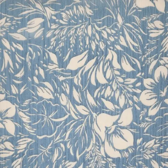 1 Yard Denim Blue Yoryu Chiffon Apparel Fabric, 57/58&rdquo; Wide, Lightweight Polyester {2}