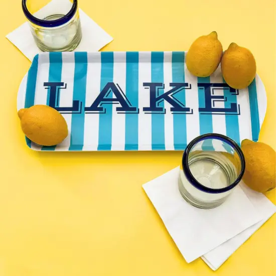 Lake Melamine ServingTray for Appetizers & Desserts {2}