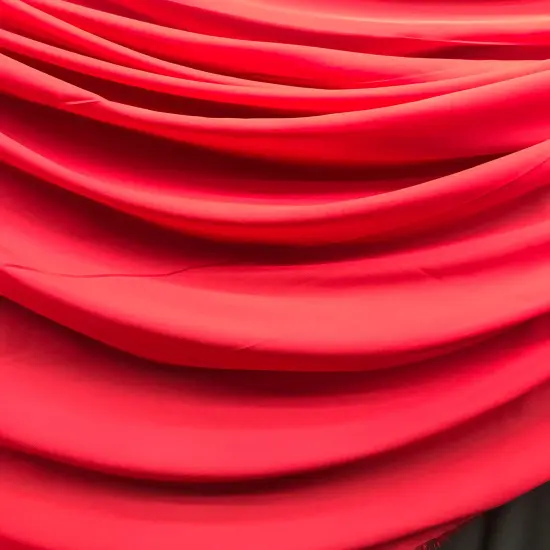1 Yard Red Chiffon Fabric Lightweight Material For Sewing Dresses Veils Party Drapes Cosplay And Crafts 59/60 Inch Wide {3}