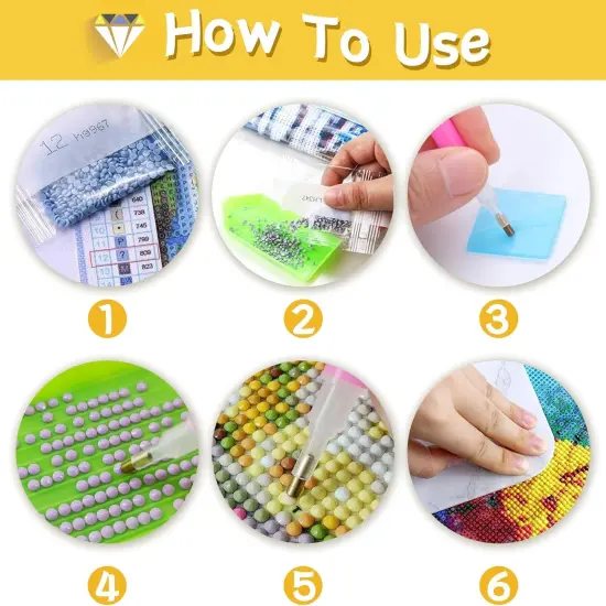 5D Christmas Diamond Painting Kits 12x16 Inch {4}