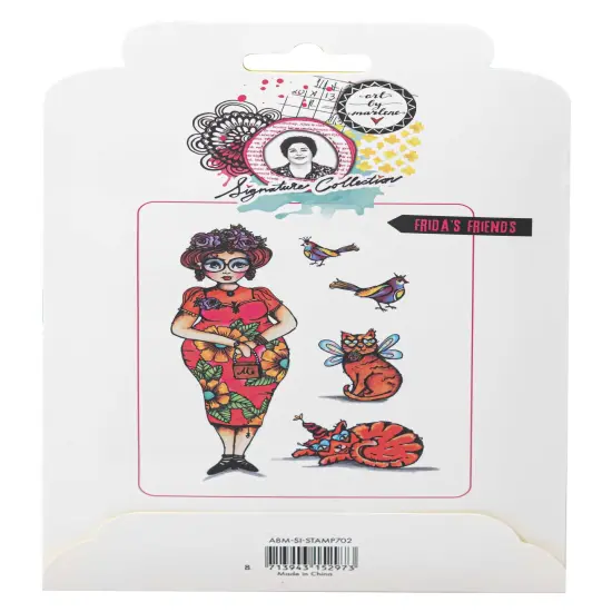 Art By Marlene Signature Collection Clear Stamps-Nr. 702, Frida's Friends {2}