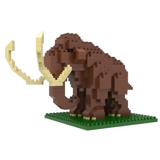 Mini Building Blocks - Wooly Mammoth {4}