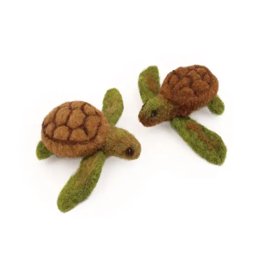 Felting Kit - Turtle Needle Felt Kit {2}
