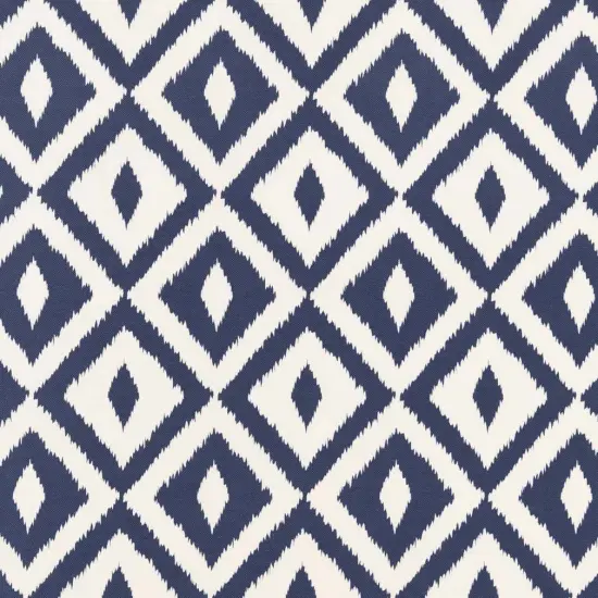 Denim - Blue Abstract & Geometric,Diamonds Upholstery Fabric 54 Inches" {1}