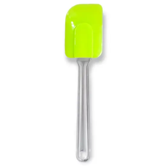 Handy Housewares 10" Long Flexible Silicone Head Spatula with Frosted Plastic Handle Blue {7}