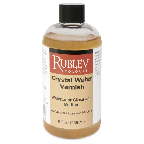 Rublev Crystal Water Varnish Watercolor Medium - 236 ml {1}
