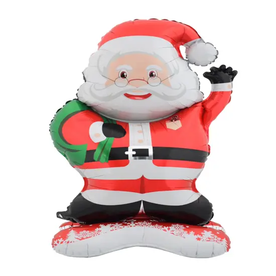 Santa Christmas Standing Foil Balloon Decoration F07M1-61 {1}