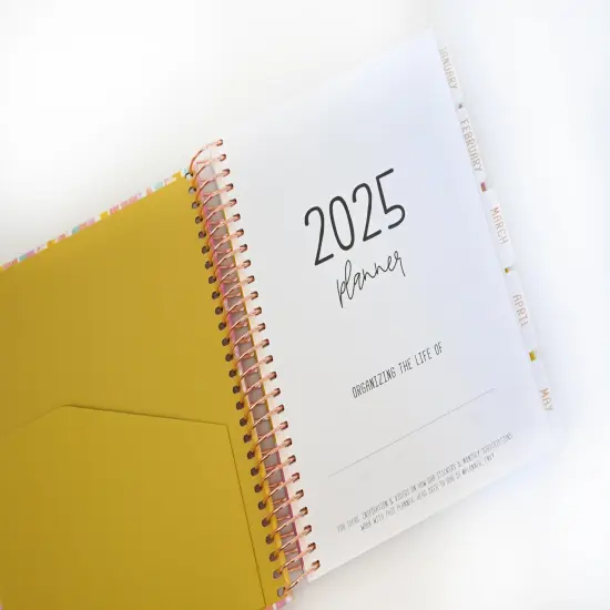 2025 Planner - Signature Layout, Spiral Bound - "Stars & Stripes" (#210) {5}