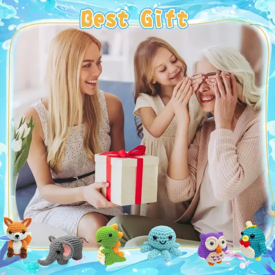 6PCS Crochet Kit for Beginners, 2026 Knitting {6}