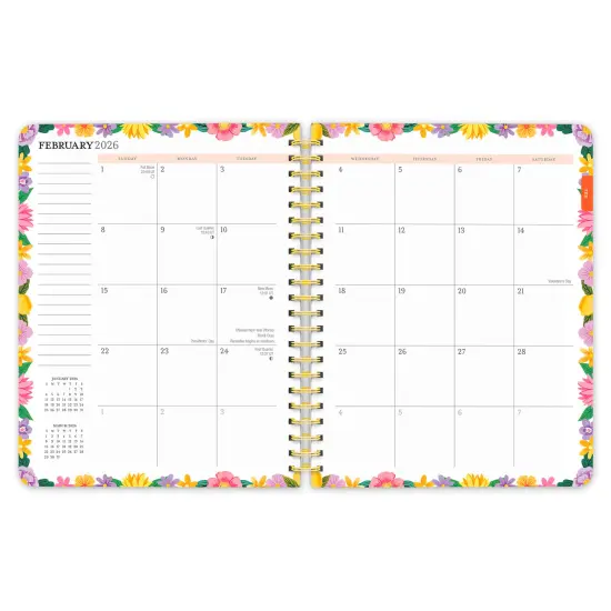 Bonnie Marcus OFFICIAL | 2026 6x7.75 Inch Weekly Desk Planner | Foil Stamped Cover {4}