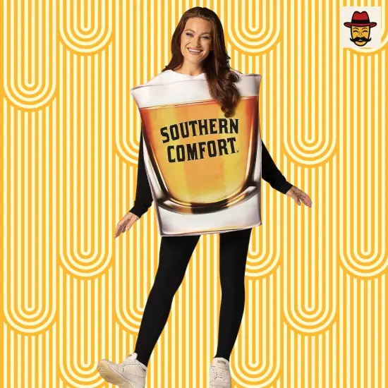 Southern Comfort Shot Glass Costume Funny Party {4}