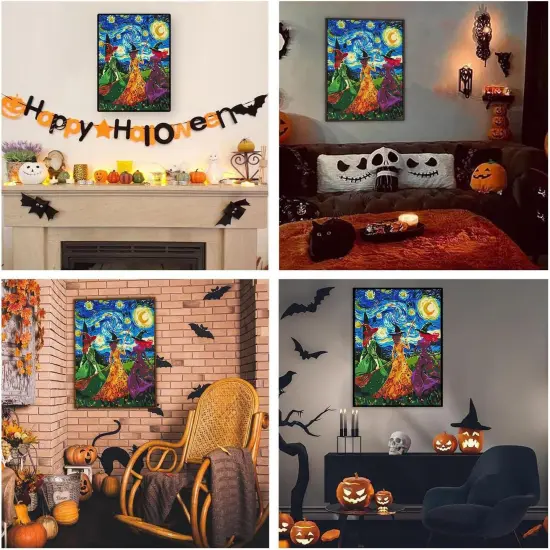 Witches Paint by Numbers Kit - 16x20 Inches {5}