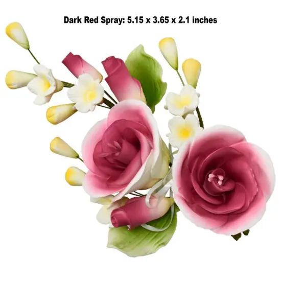 Multi-Color Spray Assortment Gum Paste Sprays Dark Red Spray {1}
