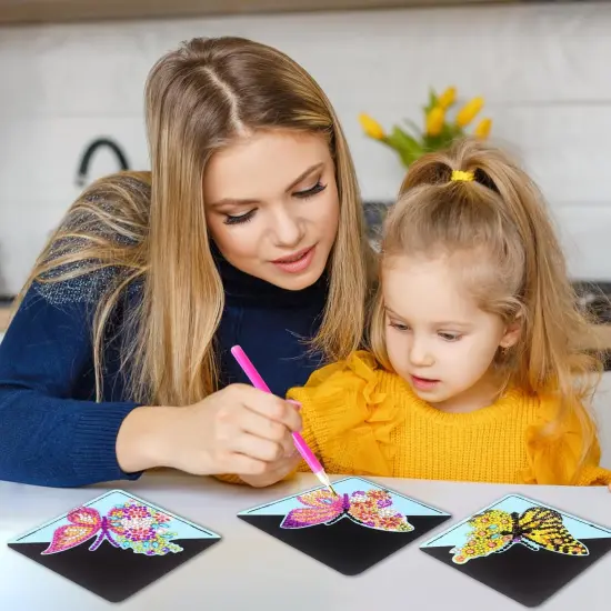 8 Pcs Diamond Art Painting Bookmark Kits for Kids & Adults {4}