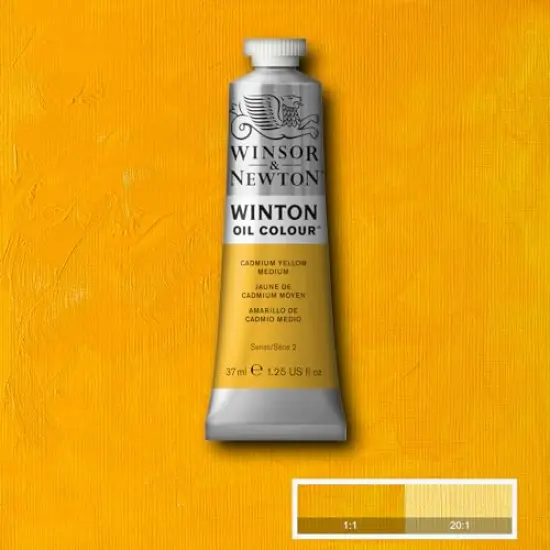 Oil Color, 37ml (1.25-oz) Tube, Cadmium Yellow Medium {2}