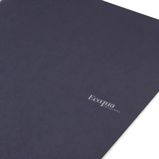 Fabriano Ecoqua Original Saddle-Stitched Notebook, Size A4, 40 Sheets, 8.3" x 11.7" Navy {2}