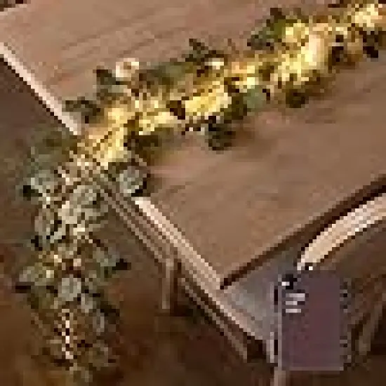 Battery Operated Faux Vine Lights with Timer {1}