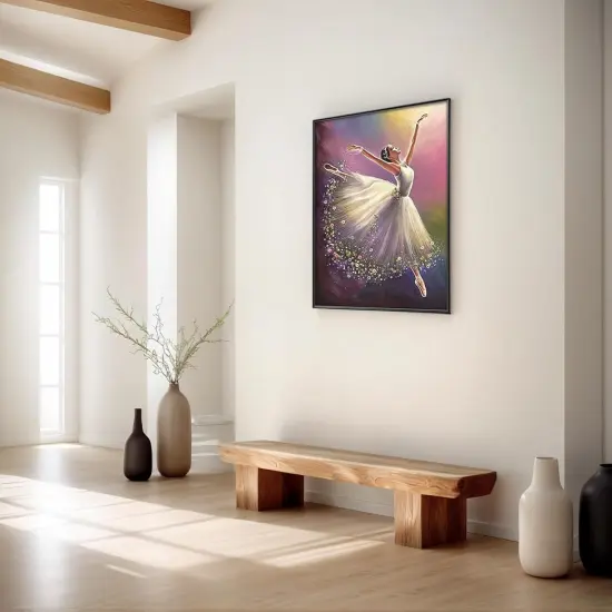5D DIY Full Drill Ballet Dancer Diamond Art Gift for Adult ,(30x40cm/12x16inches) {5}