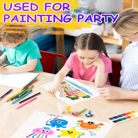 5x7 Inch Canvas Boards for Painting, 8 Pack Primed Acid-Free Blank Canvas Panels, Mini Canvas for Beginners & Artist, Small Canvases for Painting for Classroom and Painting Parties. {3}