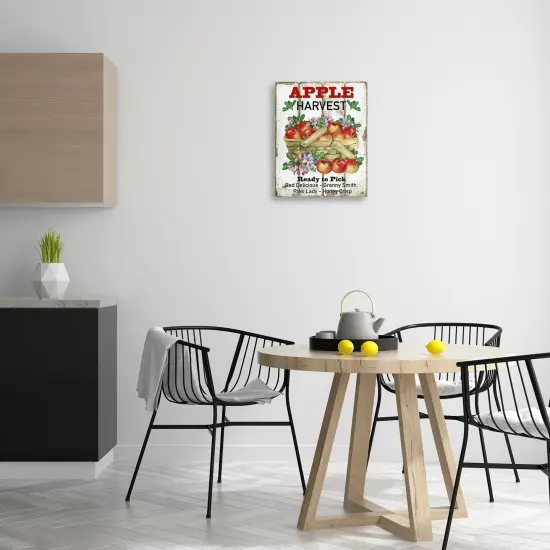 Stupell Industries Fresh Apple Harvest Canvas Wall Art Design by Creatif Belle {2}