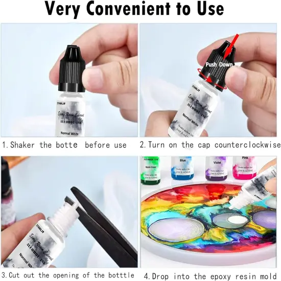 48 Bottles Vibrant Colors High Concentrated {6}