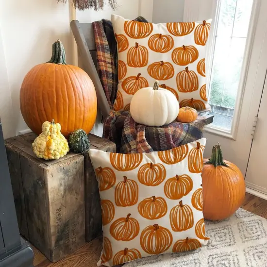 Outdoor Pillow Covers 20x20 Set of 2 Waterproof {2}