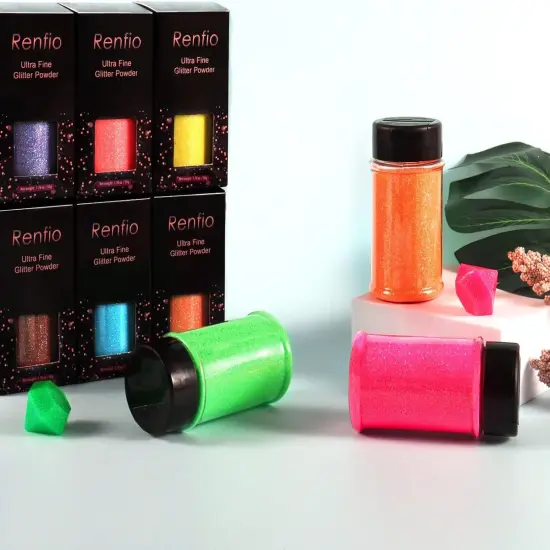 Iridescent Ultra Fine Glitter Powder Resin Supplies Glitters 1.94 Oz /55g {5}