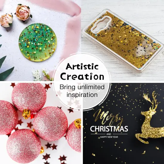 Chunky Glitter for Resin Crafts Nails Tumblers Slime Cosmetic {5}