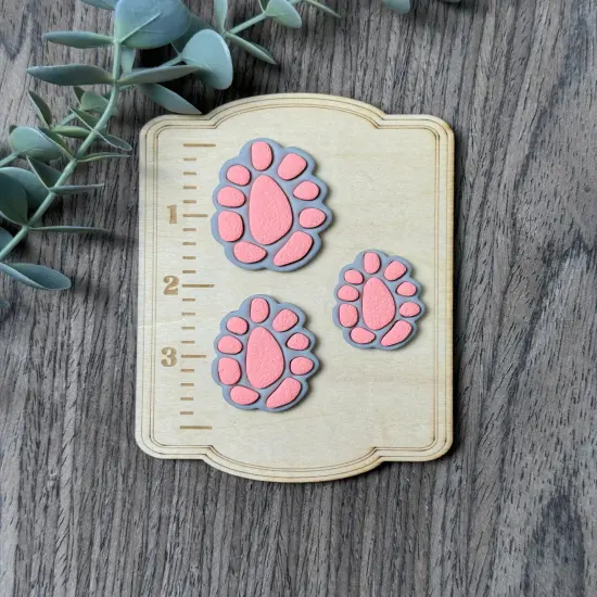 Organic Cluster | Faux Turquoise | Country Western Clay Cutters {3}