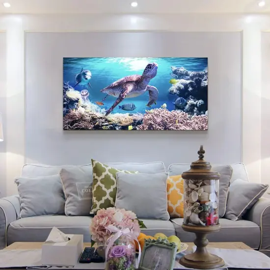 Summer Wall Decorations For Bedroom Modern Bathroom Wall Decor Paintings Sea Turtles {2}