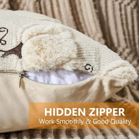 Set of 2 Fall Throw Pillow Covers 18x18inch {2}