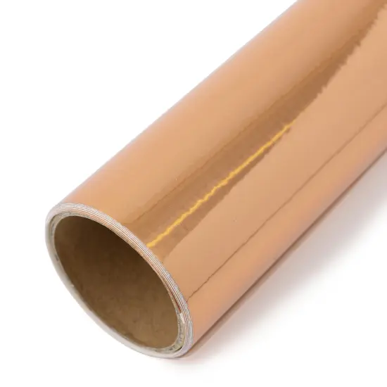 American Crafts Adhesive Vinyl Roll 12"X36"-Rose Gold Foil {3}