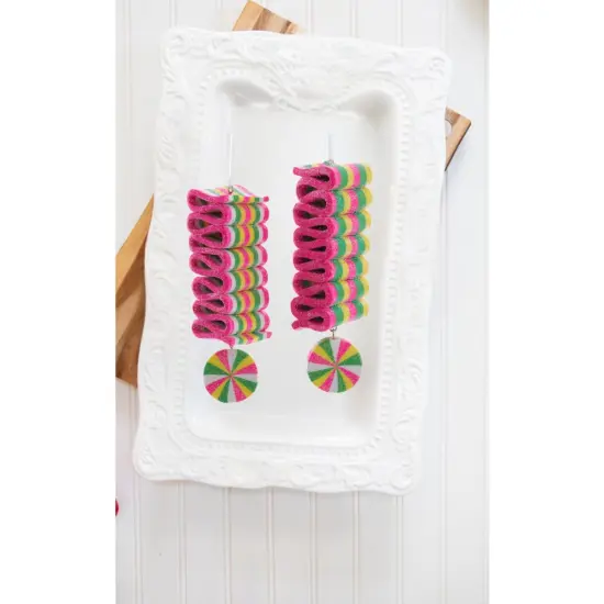 Neon Colored Candy Ornaments (Asst 2) {2}