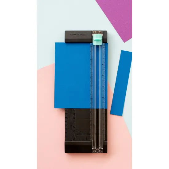 American Crafts Trimmer 9"-Aqua {3}