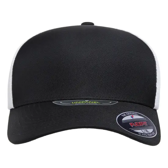 Flexfit&reg; Unipanel Cap Sleek & Modern Fit MLNG HTHR GR/ WH {7}