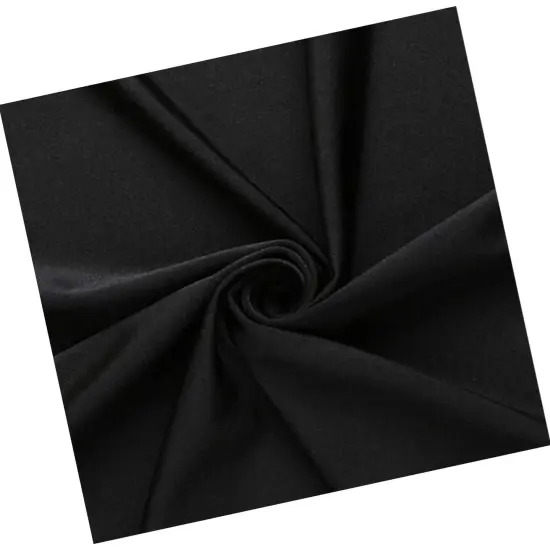 Nylon Spandex Fabric 4 Way Stretch Black {4}